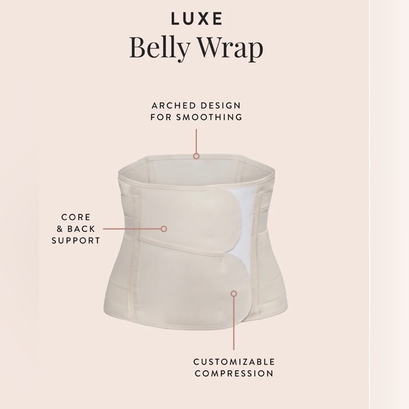 Luxe Postpartum Belly Wrap size small with the extender. - Picture 3 of 8